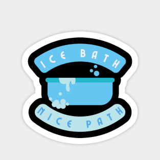 Ice Bath Nice Path Sticker